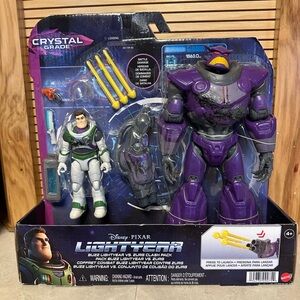 Disney Pixar Lightyear Buzz Lightyear & Purple Zurg Action Figure Pack